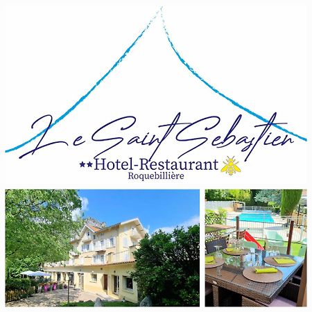 Hotel St Sebastien Roquebilliere Eksteriør billede