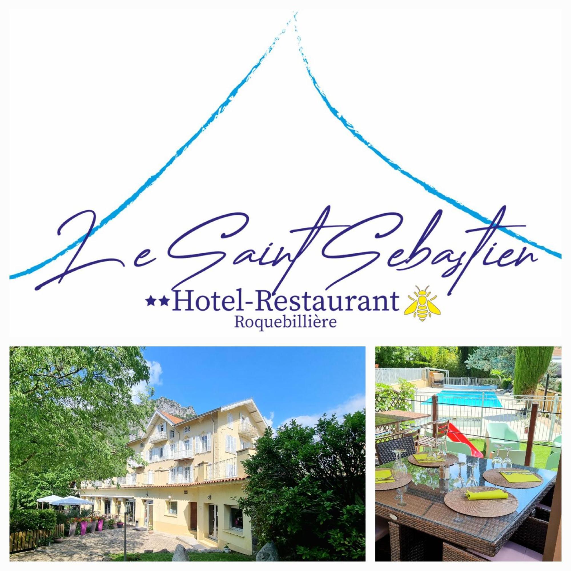 Hotel St Sebastien Roquebilliere Eksteriør billede